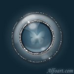 Silver button
